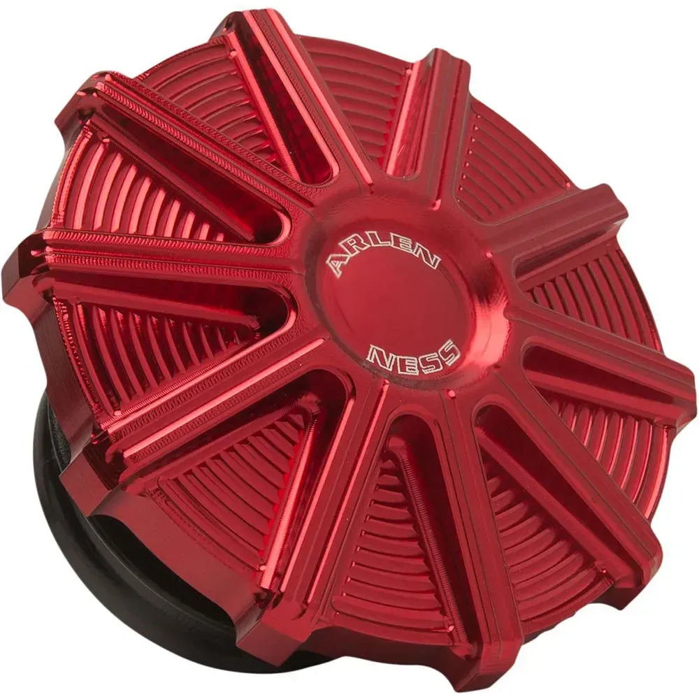 Arlen Ness 10 Gauge Harley Davidson Fld 1690 Dyna Switchback 13 Tankdeckel - Red - One Size