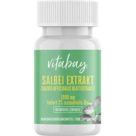 Vitabay Salbei Extrakt 1900 mg Salvia officinalis Veg.kps.