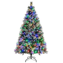 Costway Künstlicher Weihnachtsbaum Grün 210 cm