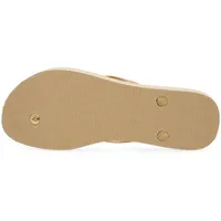 Havaianas Damen Slim Flatform Flip-Flop, goldfarben, 3/4 UK - 35/36 EU