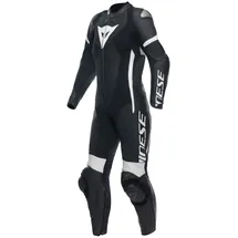 Dainese Grobnik 1-tlg. schwarz/schwarz/weiß 46