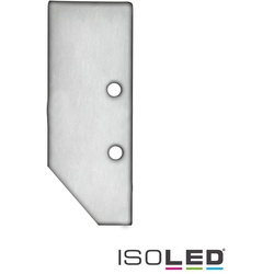 ISOLED Zubehör für Profil HIDE ASYNC - Aluminium-Endkappe EC92 inkl. Schrauben, Alu eloxiert ISO-114835