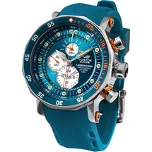 Vostok Europe Herrenuhr YM86-620A636 blau