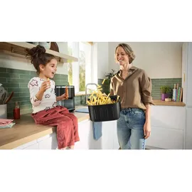Bosch Serie 6 Heißluftfritteuse MAFS2671B Schwarz 7,2 l