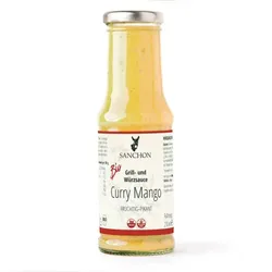 Sanchon Grillsauce Curry Mango bio