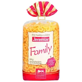 eiernudeln Jeremias Hörnchen Classic Family Frischei Nudeln, 500g 4er Pack