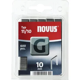 Novus Flachdrahtklammern Typ G 11/10 600 Stück