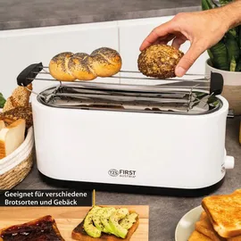 First Austria Toaster 4 Scheiben Langschlitz Weiß