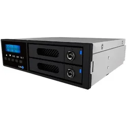 RAIDON Int. RAID, 2x2,5" SATA zu 1xSATA, 5,25", RAID 0,1, SATA III 6Gbit/s