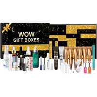 Beauty Adventskalender 2024, 24 Tage Make-up Essentials Adventskalender, Make-up Kits, Weihnachts-Countdown-Kalender, Lippenstifte, Lidschatten, Kosmetik, Gesichtskits für Frauen und Mädchen