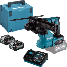 Makita HR010GD201 Akku-Kombihammer SDS-PLUS 40V max. inkl. 2 x 2,5 Ah Akkus + Ladegerät