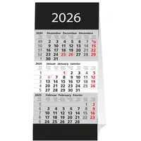 Adina 2026 ADINA Kleiner Aufstellkalender Dreimonatskalender für den Schreibtisch