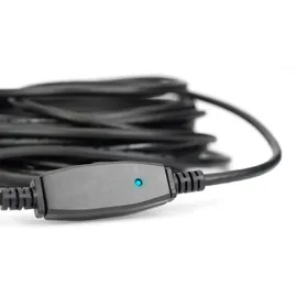Digitus USB-A auf USB-A 10 m Schwarz