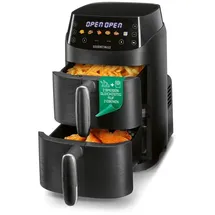 GOURMETmaxx Heißluft-Fritteuse 5l schwarz
