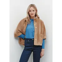 More & More Teddyjacke in Camel | Gr.: 40