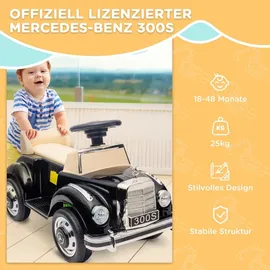 aiyaplay Rutschauto, Kinderfahrzeug, Rutscherfahrzeug mit Stauraum, Kippschutz Rutscher für 18-48 Monaten Kinder, Schwarz