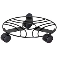 Wagner Pflanzenroller BLACK Ø 30 x 6,5 cm I