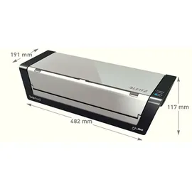 Leitz iLAM Turbo Pro 75190000 A3 silber/anthrazit