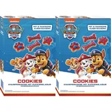 RUF x PAW Patrol Cookie Backmischung mit Himbeer-Geschmack, inkl. Zuckerglasur und mit Keks-Ausstechern in Hundepfoten- und Knochen-Form, 1 x 475g (Packung mit 2)