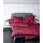 JANINE Colors 31001 bordeaux 155 x 220 cm + 80 x 80 cm