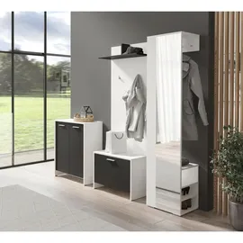 byLIVING Ben 60 x 48 x 35 cm schwarz matt / schwarz