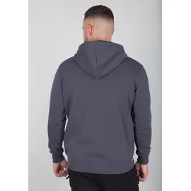 Alpha Industries Basic Zip Hoodie Herren grau XL