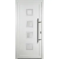 Meeth Haustür Signum PVC Modell 84 88 x 200 cm, DIN rechts, weiß