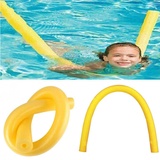 XIANXIAN Pool Nudelschaum Hohl Schwimmstöcke, Schwimmlernhilfe Swim Sticks für Erwachsene Kinder, Mehrfarbiger Schaumstab Wasserspielzeug, Poolnudel Für Kinder, Pool-Schwimmstäbe, Hohles Gelb