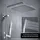 Görbach Regendusche Duschsystem mit Ablage Chrom 20x20cm