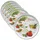 Mambocat Pizzateller Napoli 33 cm grün 6er Set