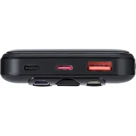 RivaCase® Rivacase VA2211, 10000 mAh, 37 Wh), Powerbank, Schwarz