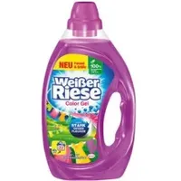 Weißer Riese Color Gel Waschmittel 1,1 Liter - Flasche für ca. 22 Waschladungen