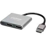 Value Video-Splitter, HDMI 4K, 2fach