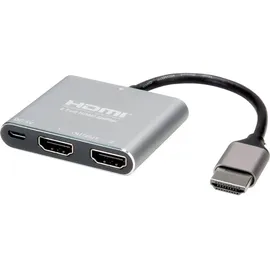 Value Video-Splitter, HDMI 4K, 2fach