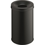 Durable Papierkorb Safe rund 30 Liter schwarz