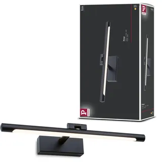 Paulmann LED-Wandleuchte Mingo Alu, Eisen, Stahl & Metall Schwarz
