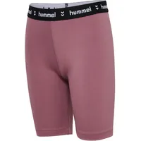 hummel hmlJR Pulse kurze Mid-Waist Leggings Mädchen 3184 | wistful mauve 110