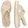 CLARKS Unisex Tuscan Cross Sandal, Cream Leather, 42 EU