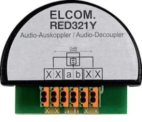 Elcom RED321Y Auskoppler UP 2Draht