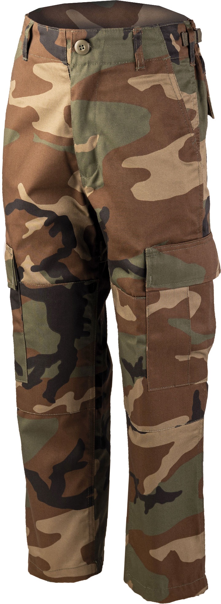 Mil-Tec US BDU, Cargohose Kinder - Woodland - L