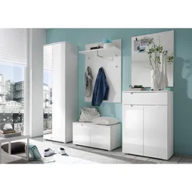 First Look Xora Garderobenpaneel Weiß 80x118x30 cm Aufhängemöglichkeit, Garderobe, Garderobenpaneele, Garderobenpaneele