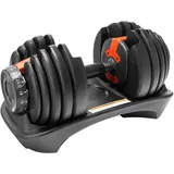 sevico Kurzhantel Set Verstellbare Kurzhantel 2,5–24 kg schwarz