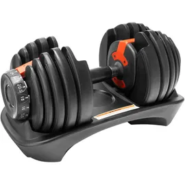 sevico Kurzhantel Set Verstellbare Kurzhantel 2,5–24 kg schwarz