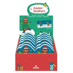 18 Stück Moses Zauber-Handtuch Weihnachtsfreunde Zauber-Handtuch 4033477172549 MOSES.