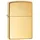 Zippo Sturmfeuerzeug - High Polish Brass, Base Model - Nachfüllbar - Wiederverwendbar - Windfestes Design - Geschenkbox - Made in USA
