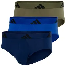 adidas Slip elastisch saugstark hautfreundlich Herren - Active Flex Cotton blau|grün S