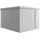 Biohort Neo 4C 2,92 x 3,48 m silber Standardtür
