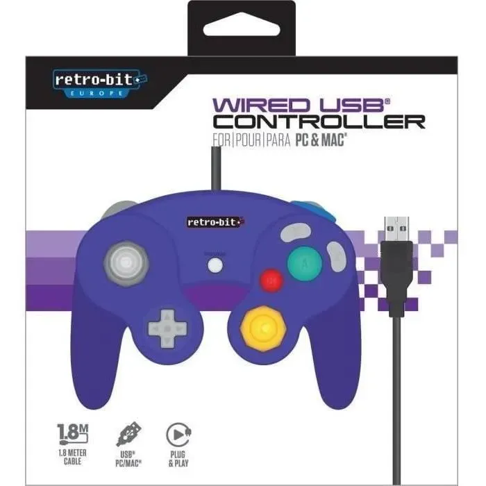 Retro-Bit Gamecube-Controller für PC