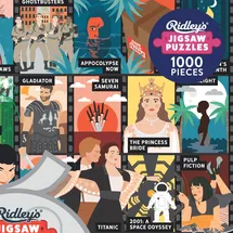 Chronicle Books 50 Must-Watch Movies Bucket List 1000-Piece Puzzle