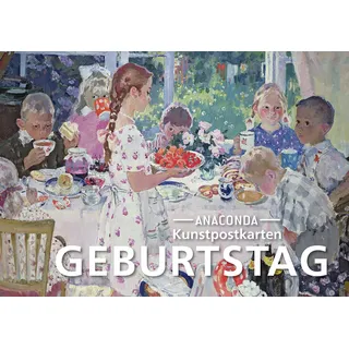 Anaconda Postkarten-Set Geburtstag